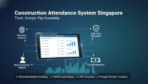 construction attendance system Singapore