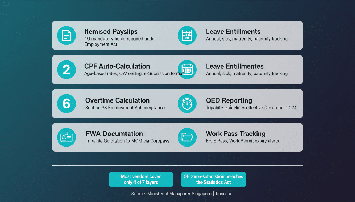 MOM-compliant HR software Singapore