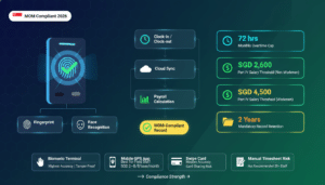 employee attendance tracking Singapore