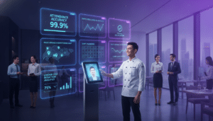 biometric attendance retail F&B Singapore