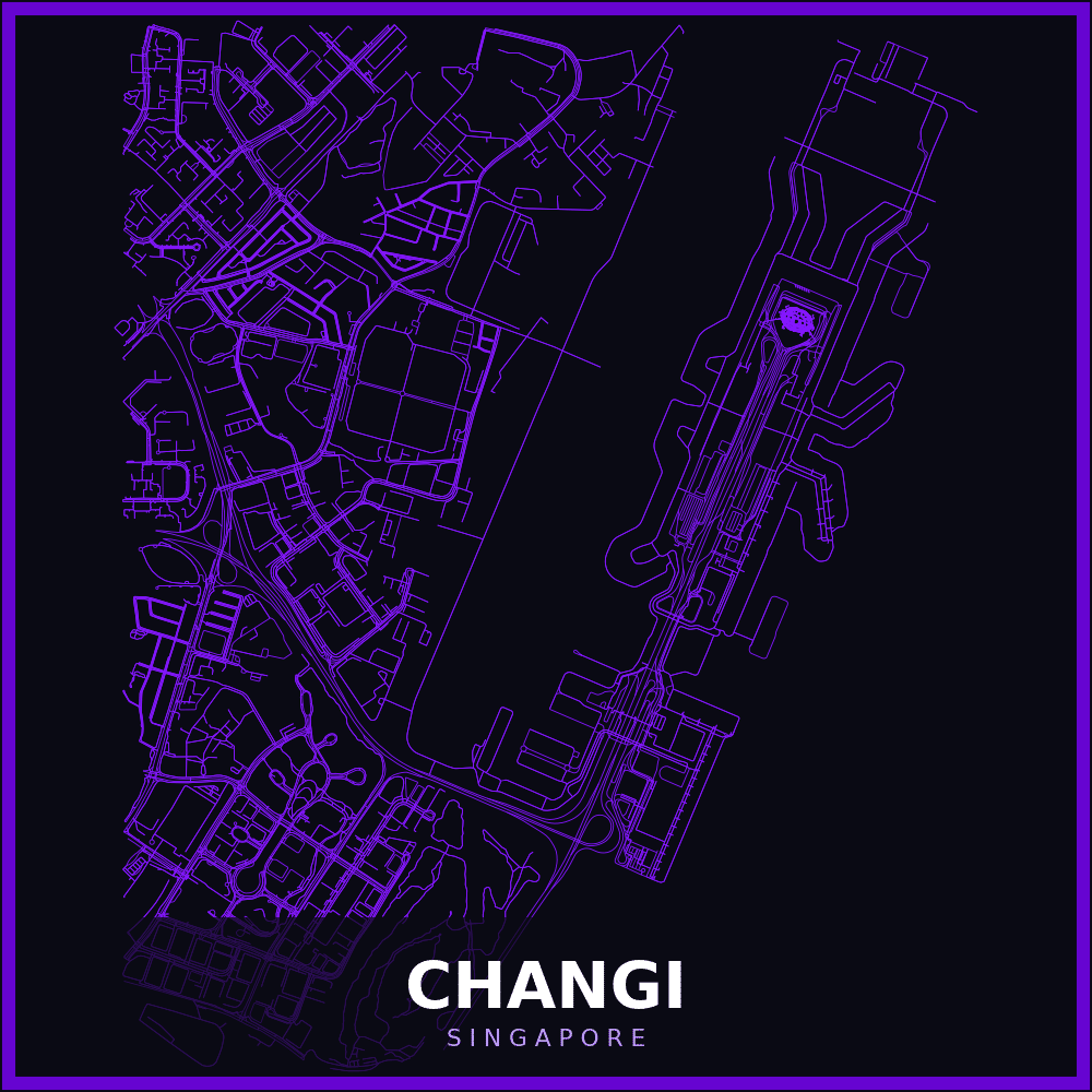 Changi district map Singapore - Tipsoi HR and attendance software