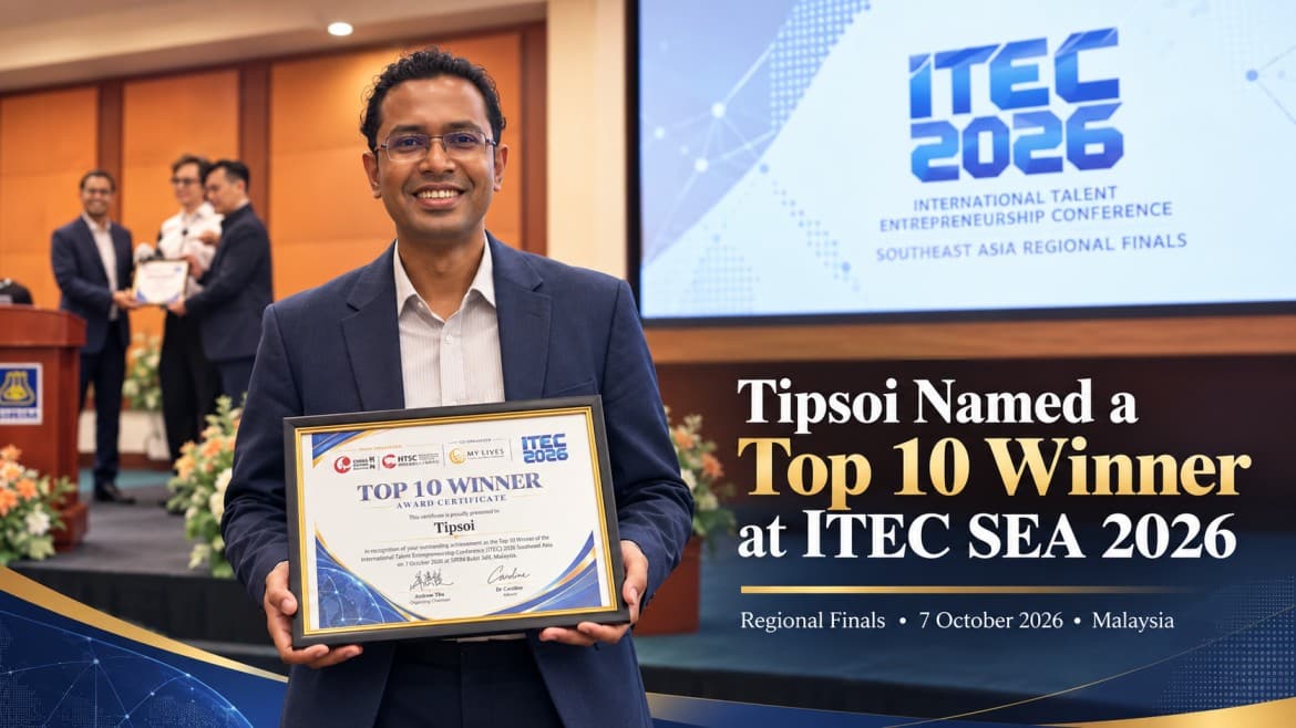 Top 10 Winner at ITEC SEA 2026
