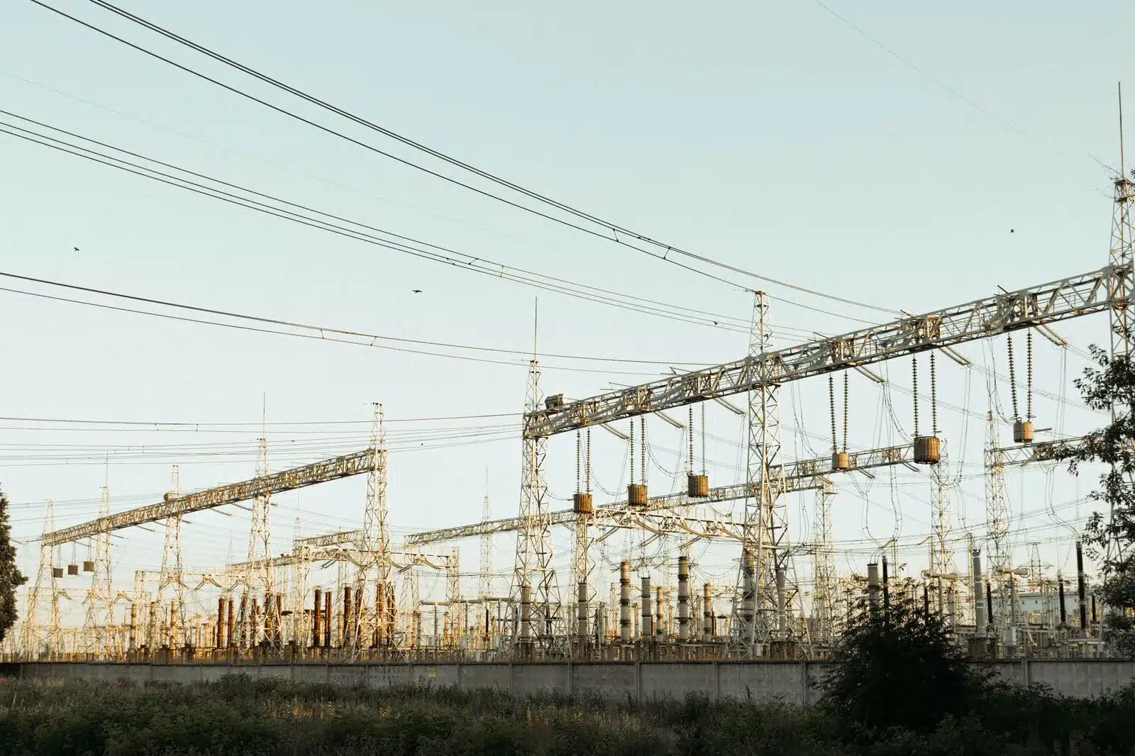 An electrical substation